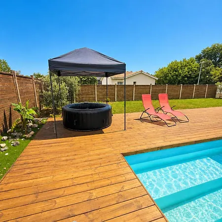 Agreable Maison Entre Bordeaux Et Le Bassin Avec Option Jacuzzi Saint-Jean-d'Illac