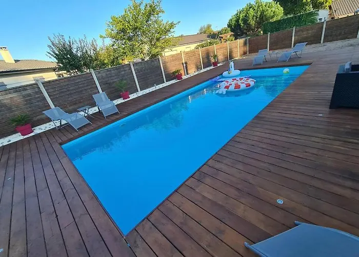 Agreable Maison Entre Bordeaux Et Le Bassin * サン・ジャン・ディヤック